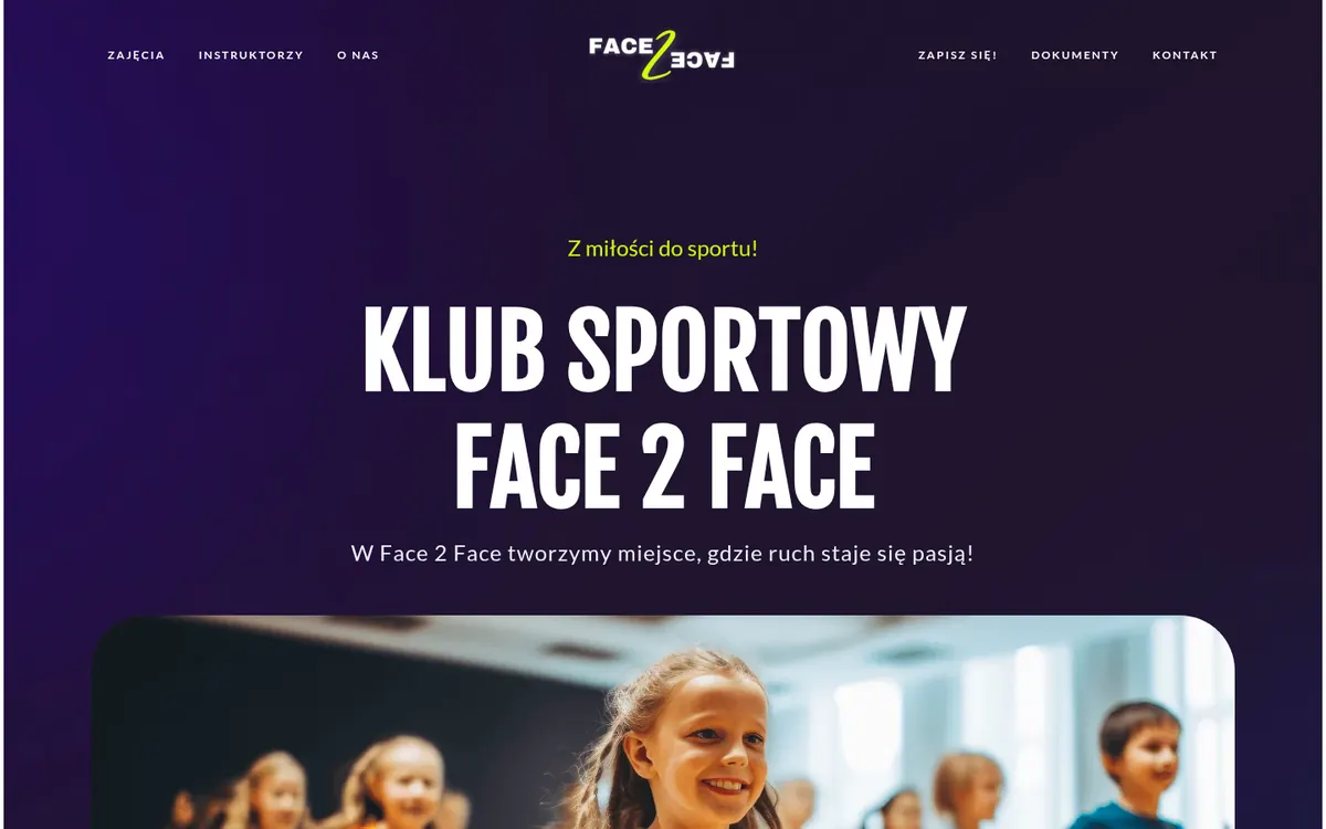 Strona główna — Klub Sportowy Face 2 Face