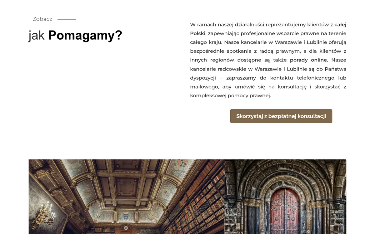 Strona główna — Kancelaria Radcy Prawnego Małgorzata Wilczek