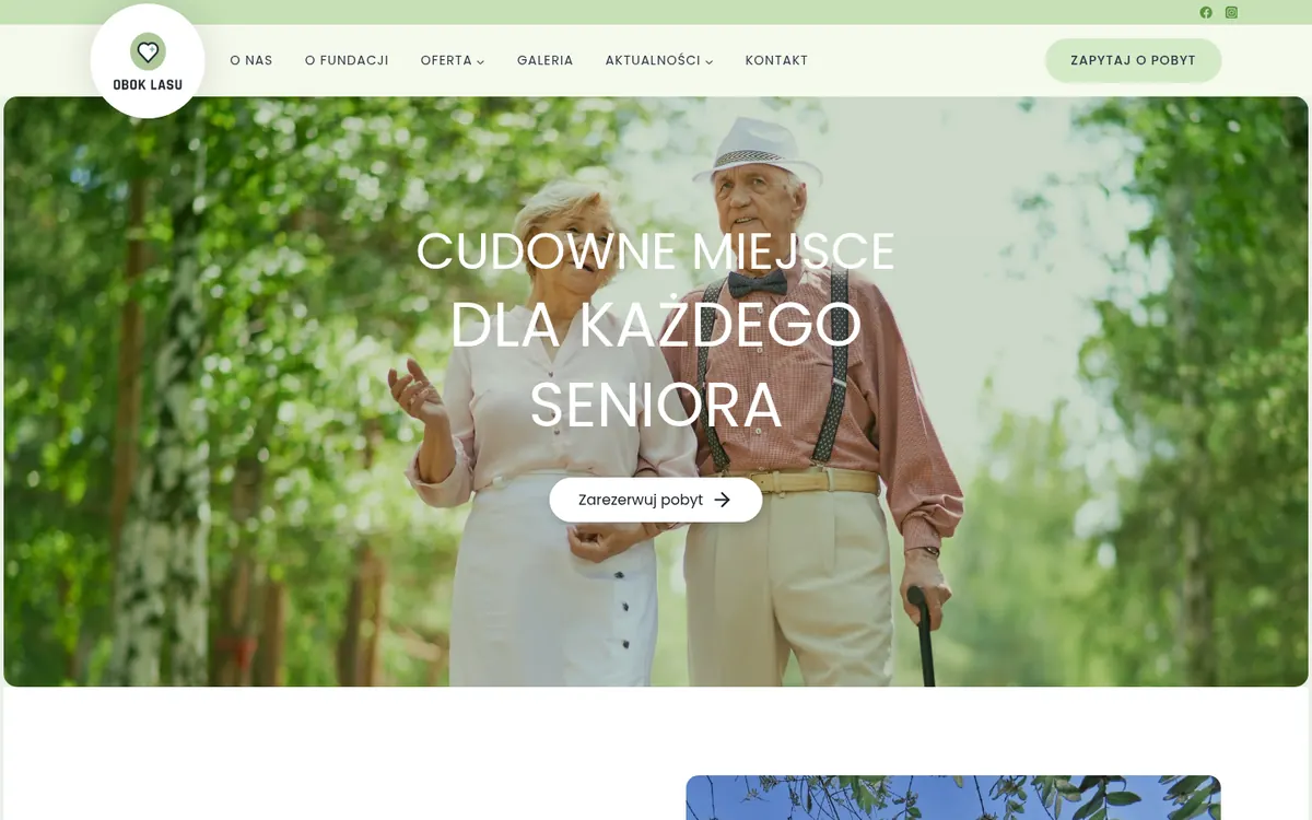 Strona główna — Dom Opieki Obok Lasu