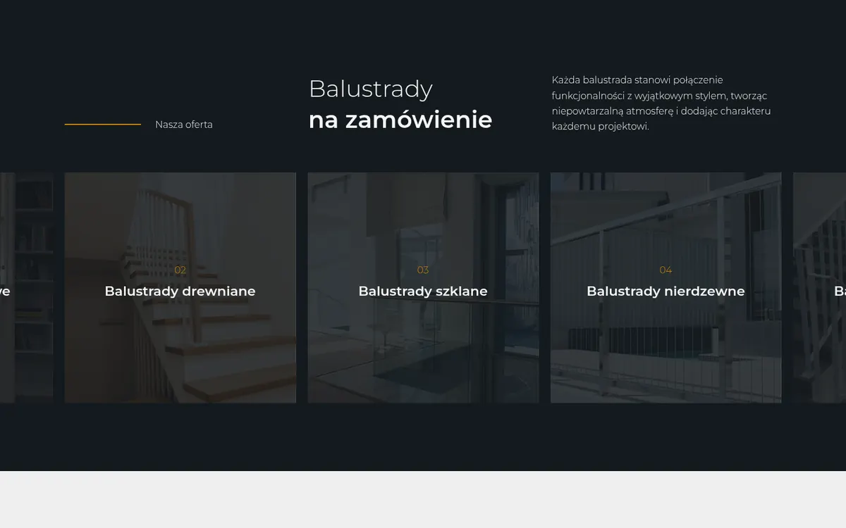 Oligradskyi — widok strony na komputerze (2)