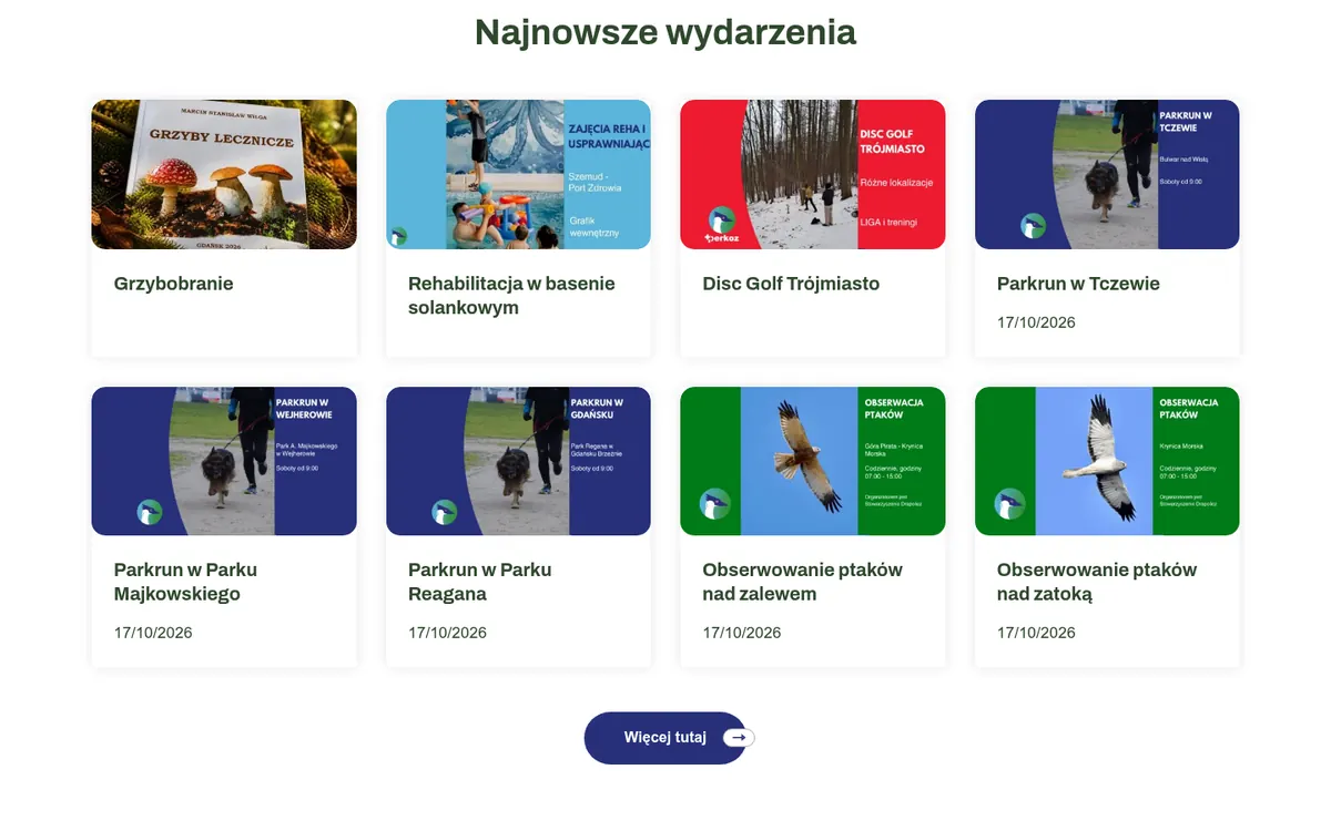 Region Zdrowia (Fundacja Proturmed) — widok strony na komputerze (1)
