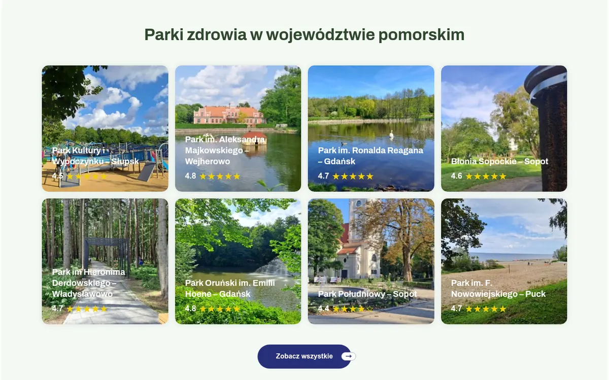 Region Zdrowia (Fundacja Proturmed) — widok strony na komputerze (2)