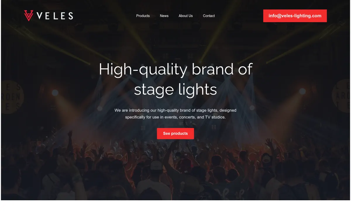 Strona główna — Veles Stage Lights