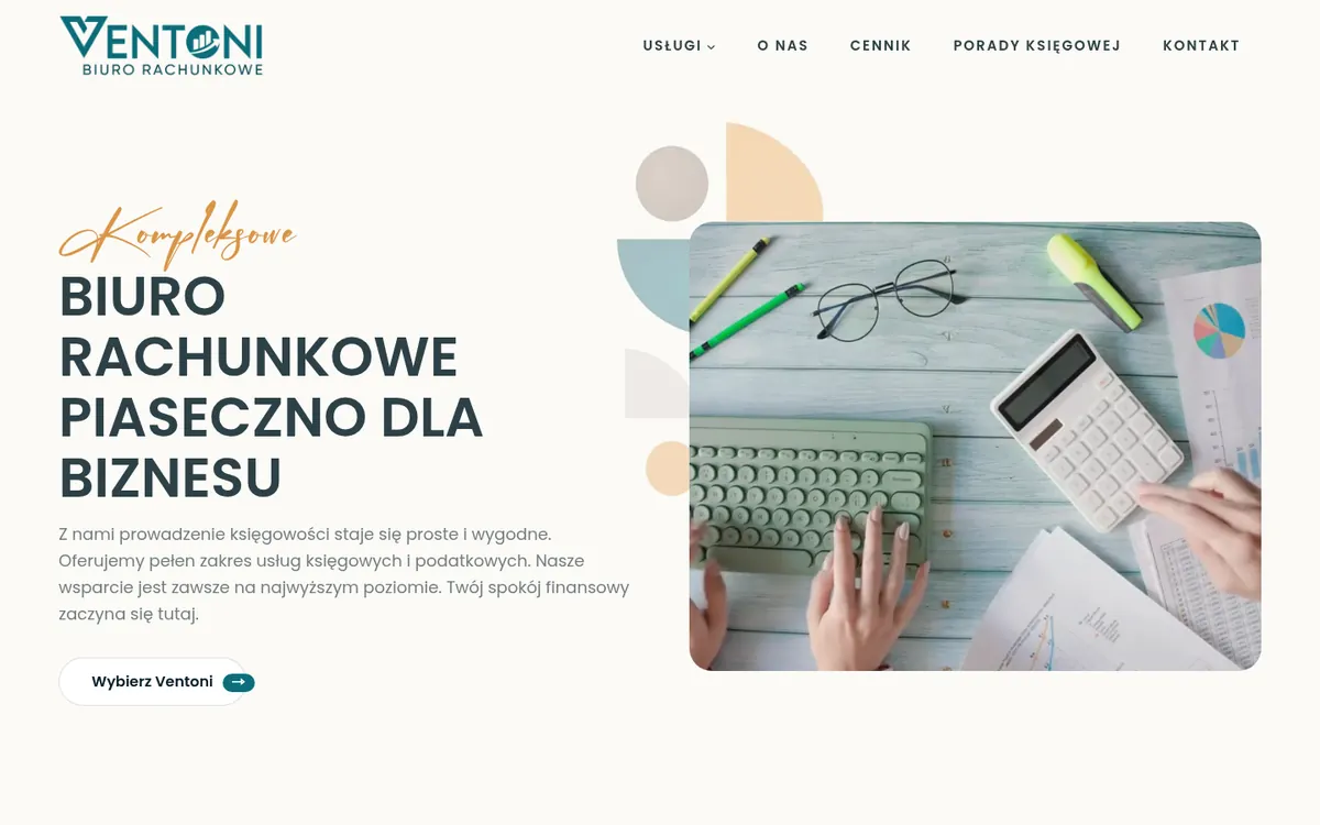 Strona główna — Ventoni – Biuro Rachunkowe